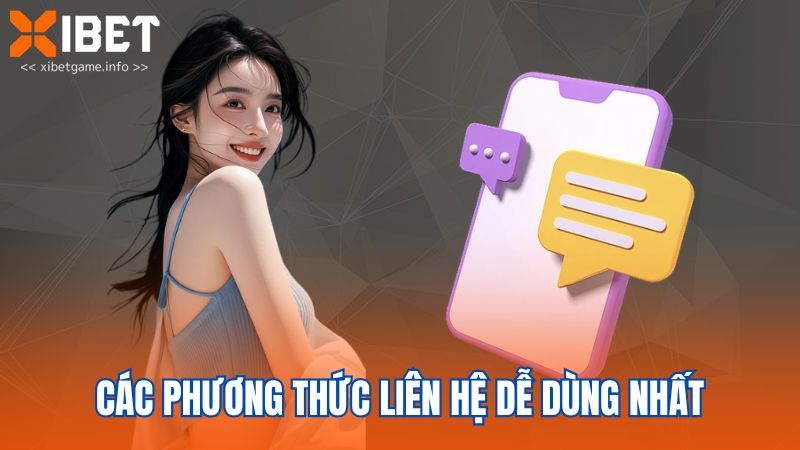 Các phương thức liên hệ dễ dùng nhất